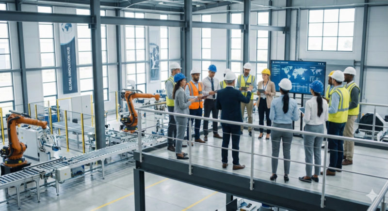 Account 360 Dashboard case study showing unified account management interface for global manufacturer